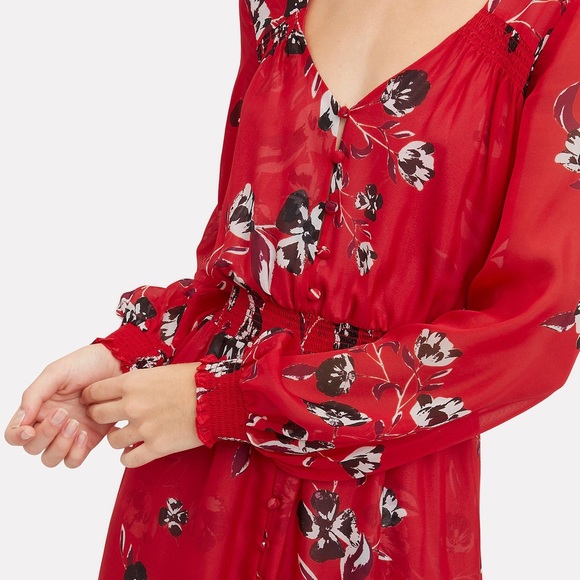 INTERMIX Dresses & Skirts - NWT Intermix Deidre long sleeve high-low dress